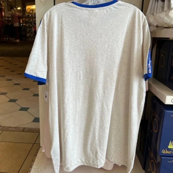 Walt Disney World 50th Anniversary Vault Collection Ringer Shirt NWT - Picture 5 of 5